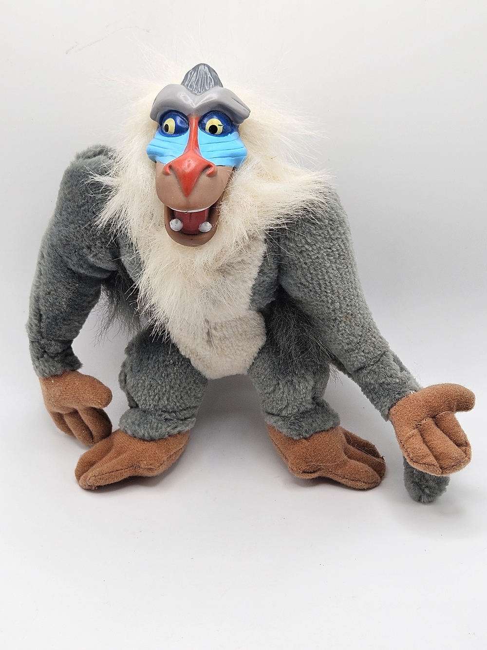 VINTAGE Disney The Lion King Rafiki Plush Poseable Toy Figure Mattel 1994
